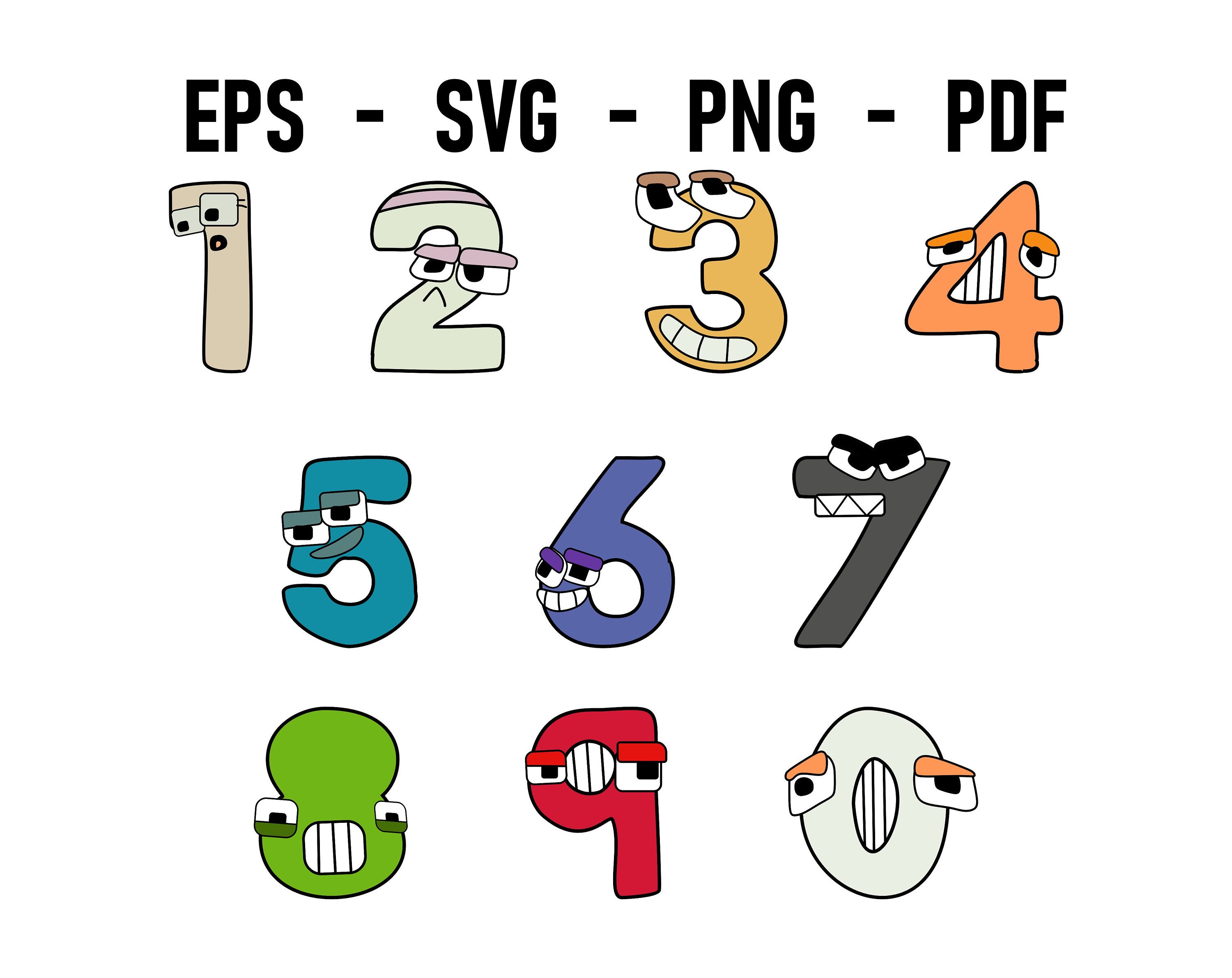 Complete Alphabet Lore Bundle Uppercase Lowercase & Number 