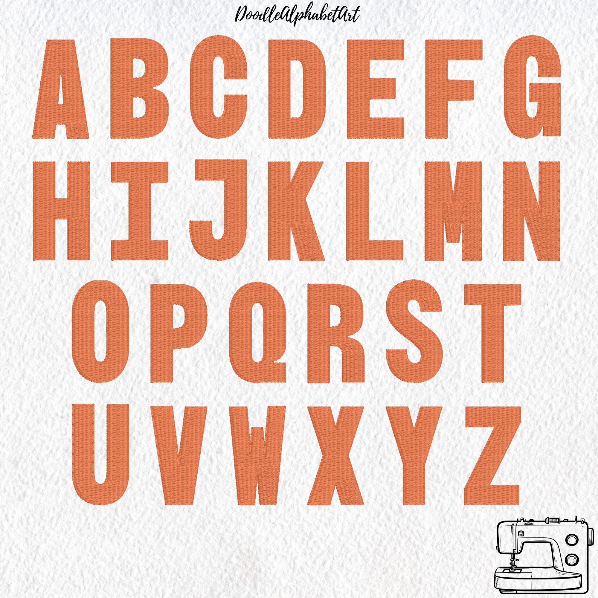 Strokemix Duo Font Embroidery | Duo Font BX Script & Block | Stroke ...