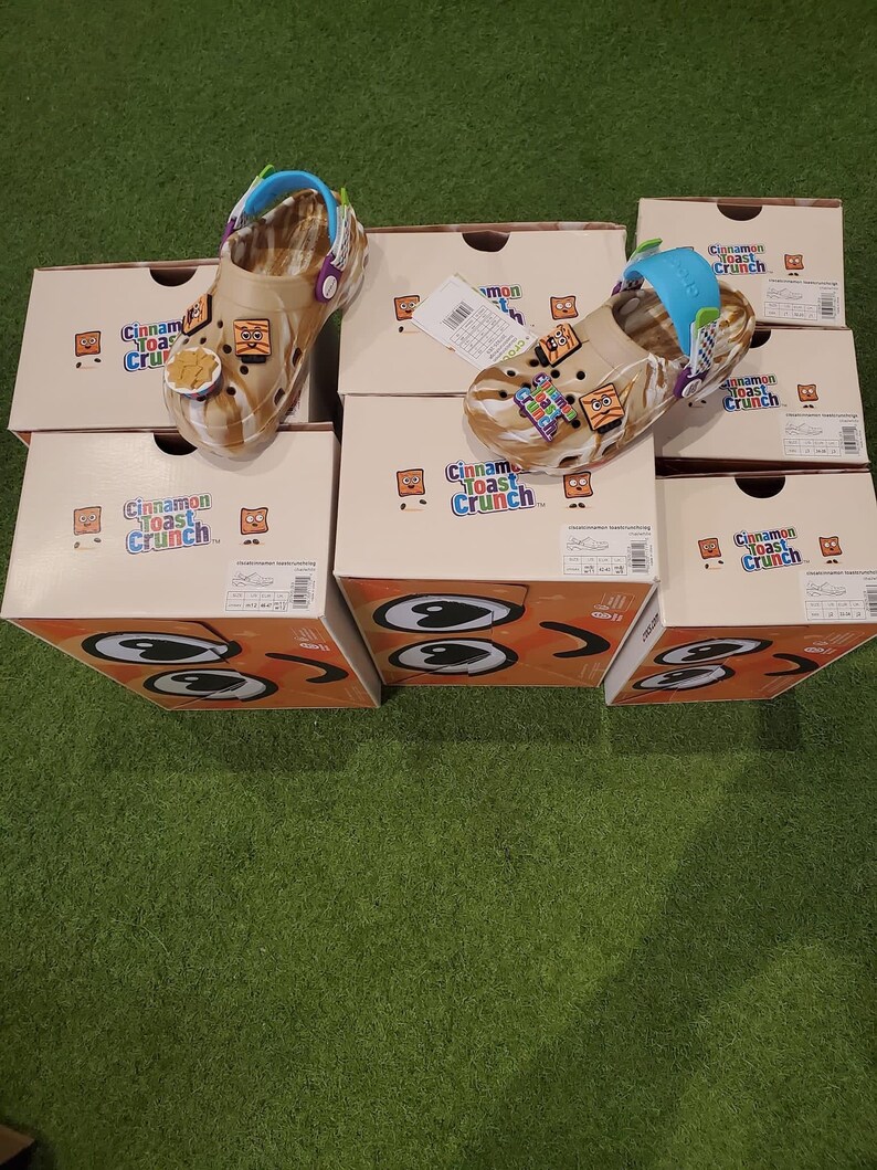 Cinnamon Toast Crunch Crocs Etsy