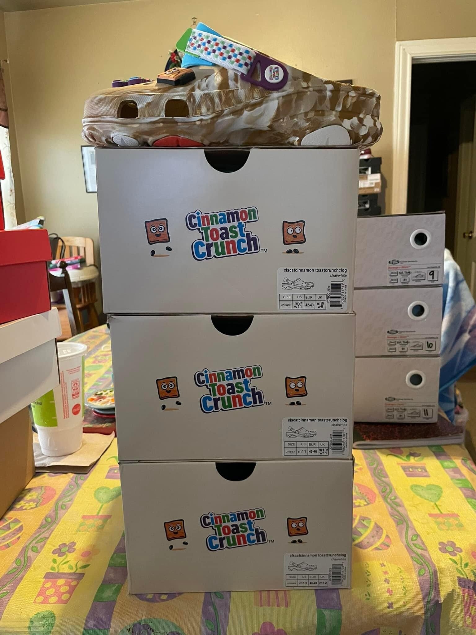 Cinnamon Toast Crunch Crocs Etsy