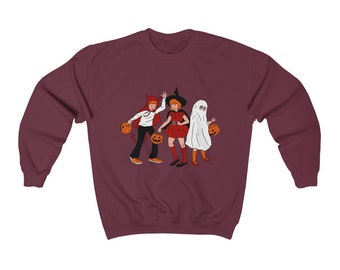 Halloween Friends Crewneck Sweatshirt