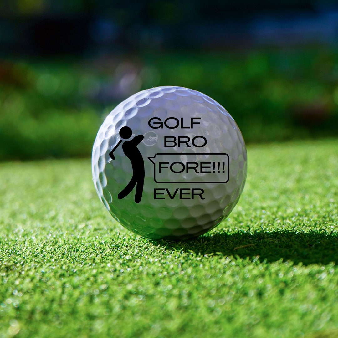 FORE!!! Golf Ball Gift - Etsy