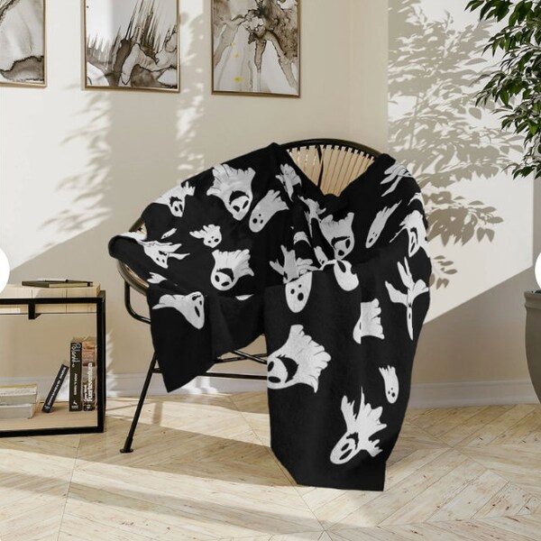 Ghost Blanket Etsy