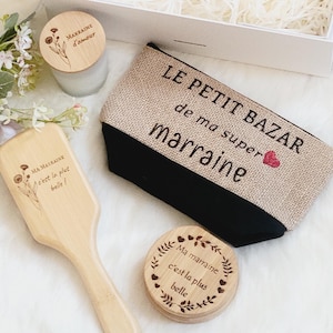 coffret cadeau  femme personnalisé - marraine / maman /mamie / maitresse / nounou