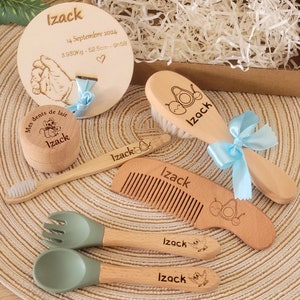 Coffret cadeau de naissance personnalisé