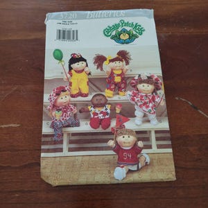 3720 Vintage Kållappsmönster Kläder Butterick