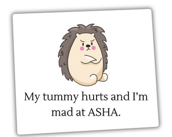 Speech Therapy Sticker, Speech Therapist humor, ASHA sticker,  SLP, Speech Stickers, Speech Language Pathologist gifts, IBS stickers