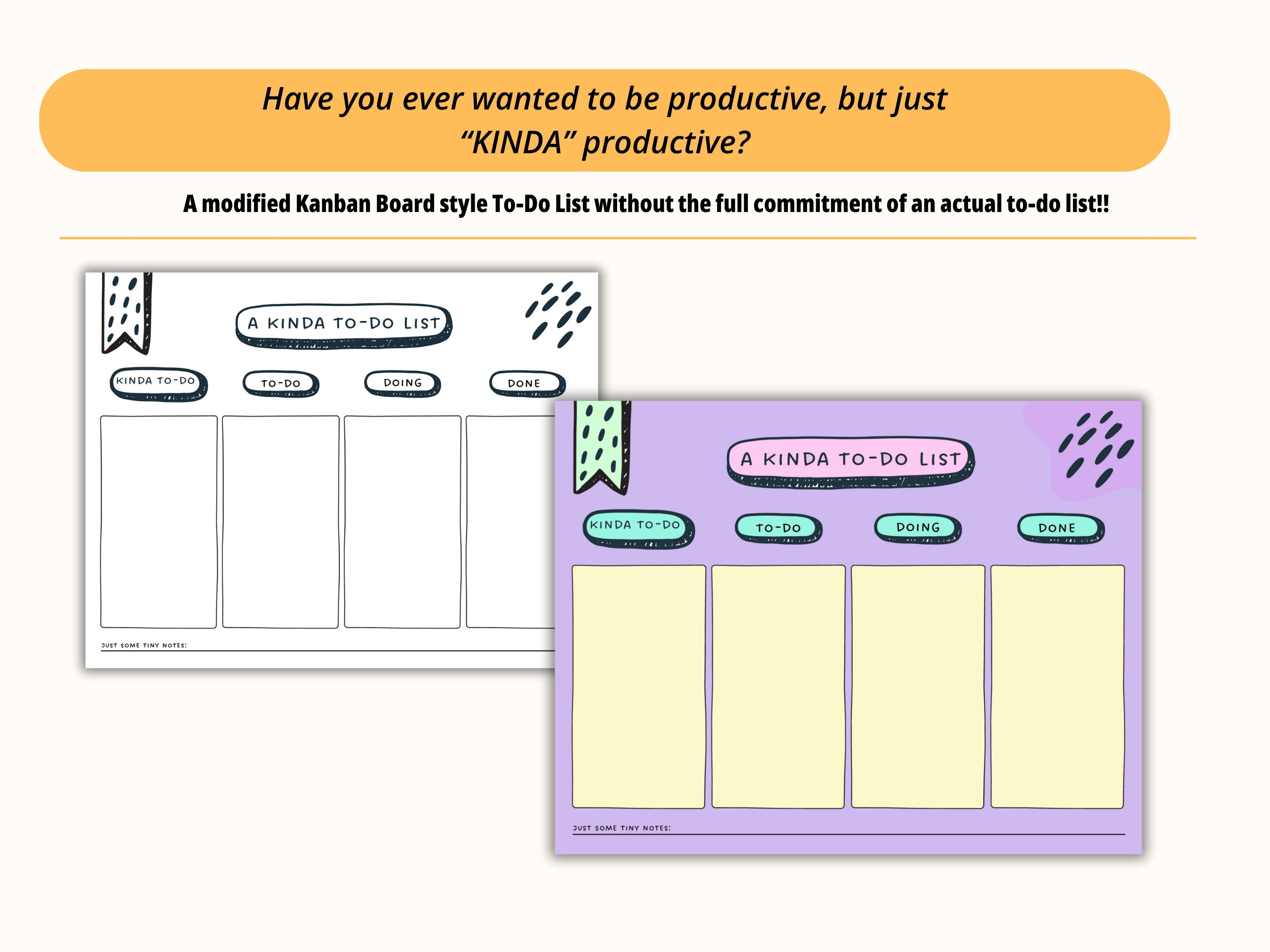 ADHD Kanban Board: Task Tracker & Project Planner (digital Download) - Etsy