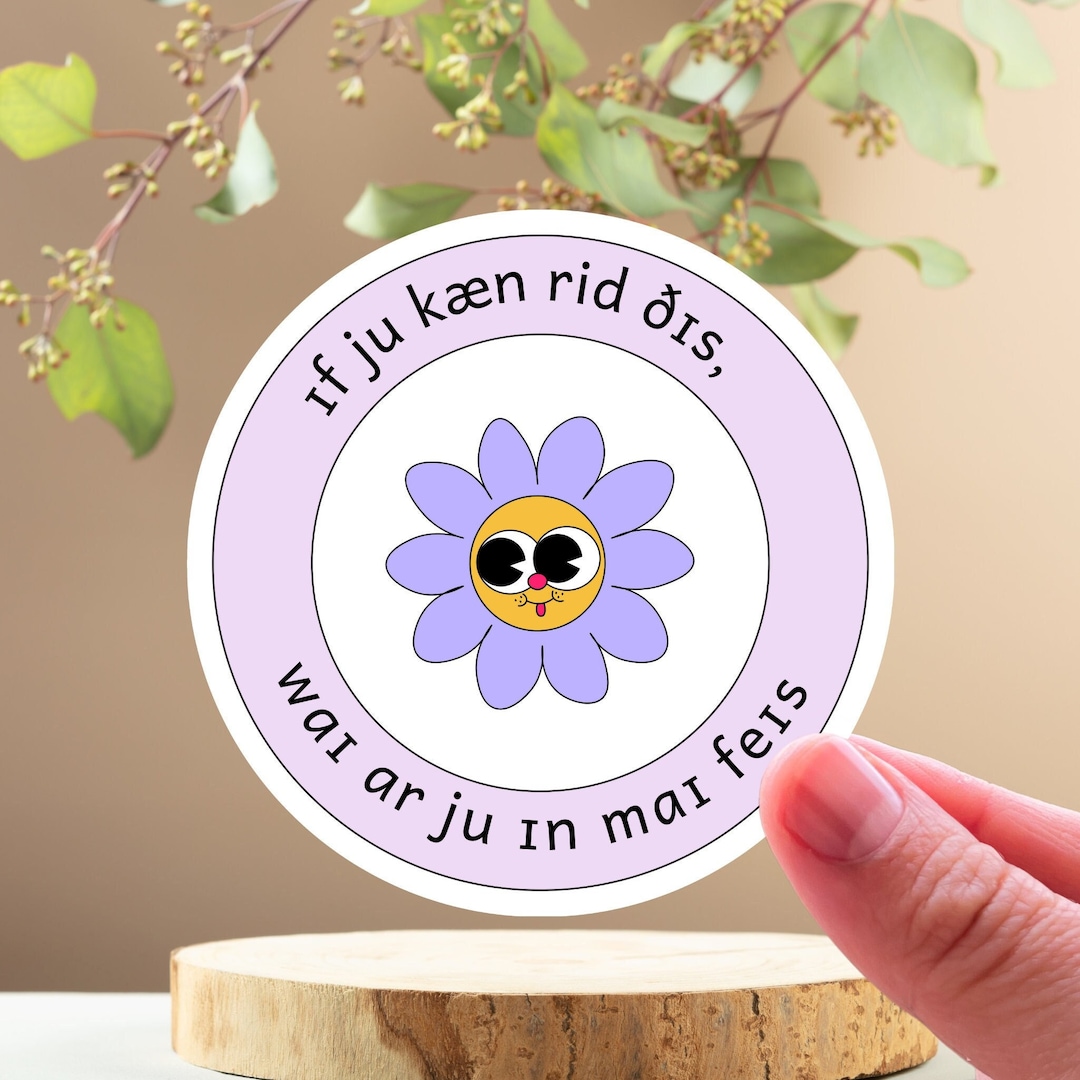 Funny IPA Speech Therapy Sticker: Waterproof Vinyl SLP Gift - Etsy