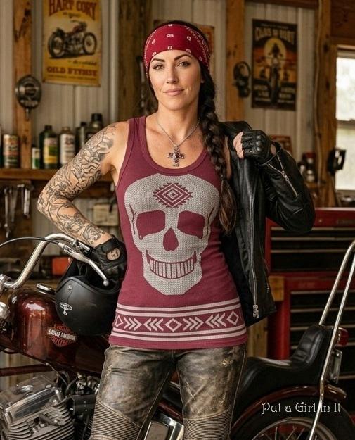 Skull Tank Top Y2k - Etsy