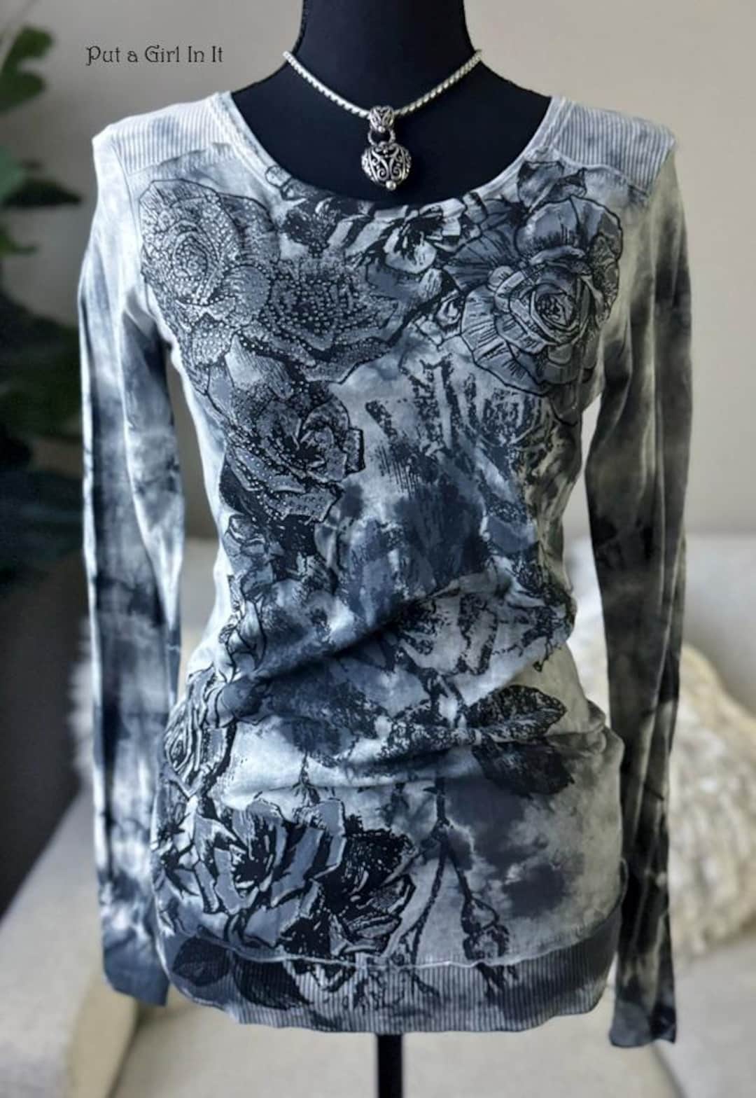ミューラル　Framed embroidery wrap shirt　24AW Framed embroidery
