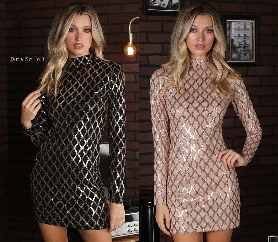 gold indian dress Cream Ruffle Shoulder Short Sweater Dress main image 1