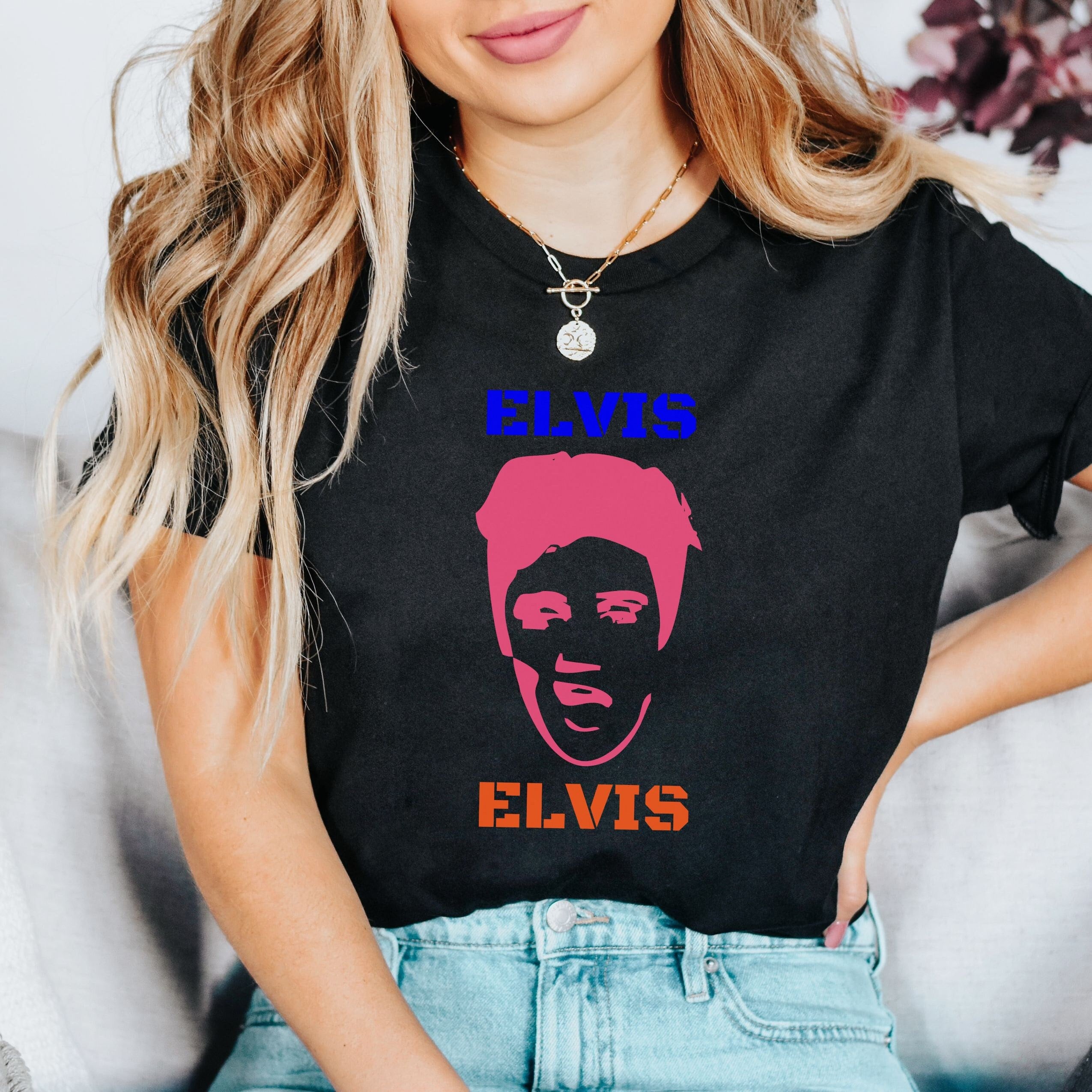 Vintage Retro Elvis shirt, Movie