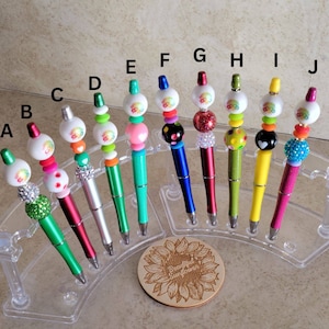 BINGO Beaded Pen, Bingo Pen, Bingo Gifts for Women, Bingo Player, Bingo Supplies, Bingo Beads, Bingo Games