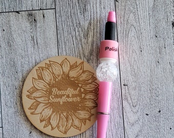 Nail Polish Pen, Beaded Pens, Nail Tech, Nails Polish, Manicure Gift Set, Silicone Pens, Journal Pen, Nail Polish, Nail Tech Gifts,