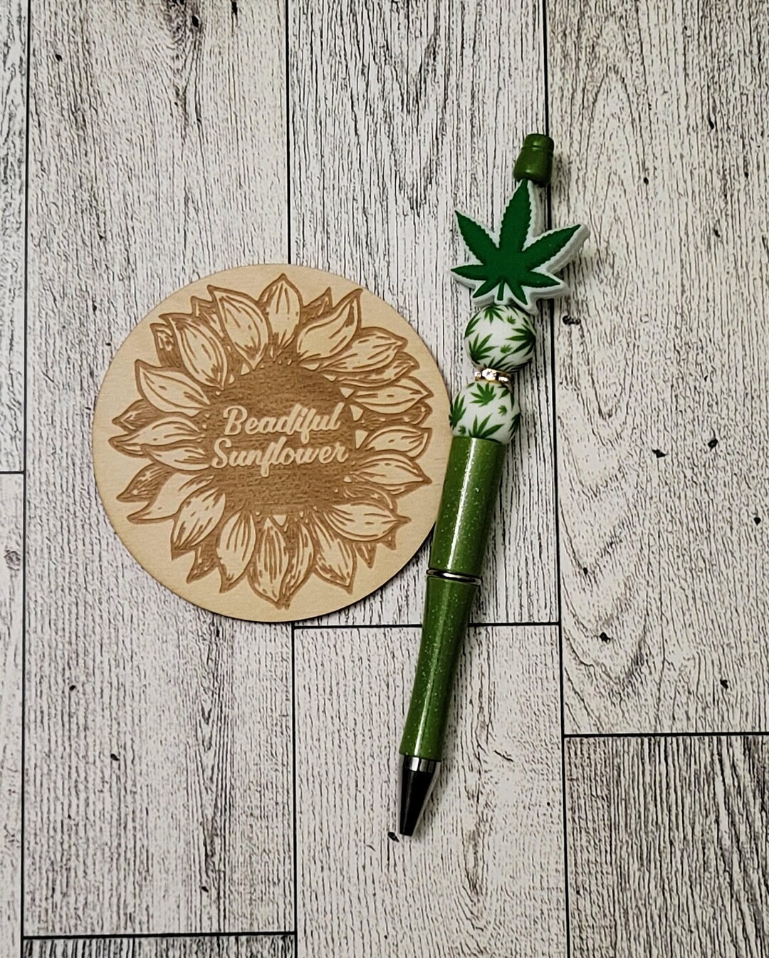 Marijuana Pen Beaded Pens Pot Leaf Marijuana Gifts Etsy