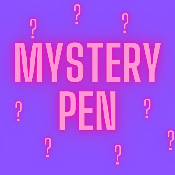 Buy 2 Get 1 Free, Mystery Beaded Pen, Surprise Gift, Silicone Pen, Pens, Gift for Her, Stocking stuffers for family