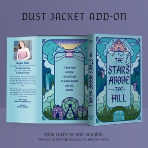 Premade Book Cover Design - Paperback Add-on - Customisable - Illustrated - DUST JACKET
