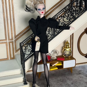 barbie fashion model collection classic black dress Barbie Fashion Model Collection Doll, Black Dress