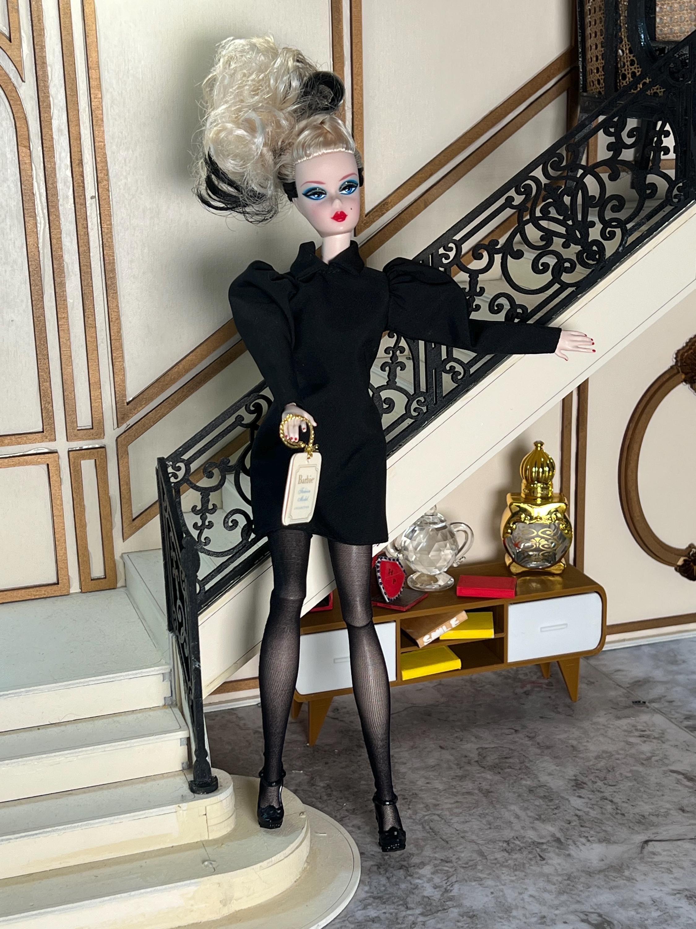 barbie silkstone classic black dress Barbie After 5 Silkstone Doll main image 1