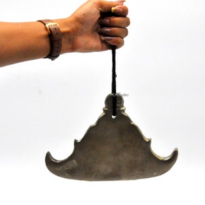 Burma Bell - 6,5 tum Kyeezee Burmesisk Bell Spin Gong Liten Spinning Gong Yoga Meditation Ljudterapi - Bäst för Chakra Healing