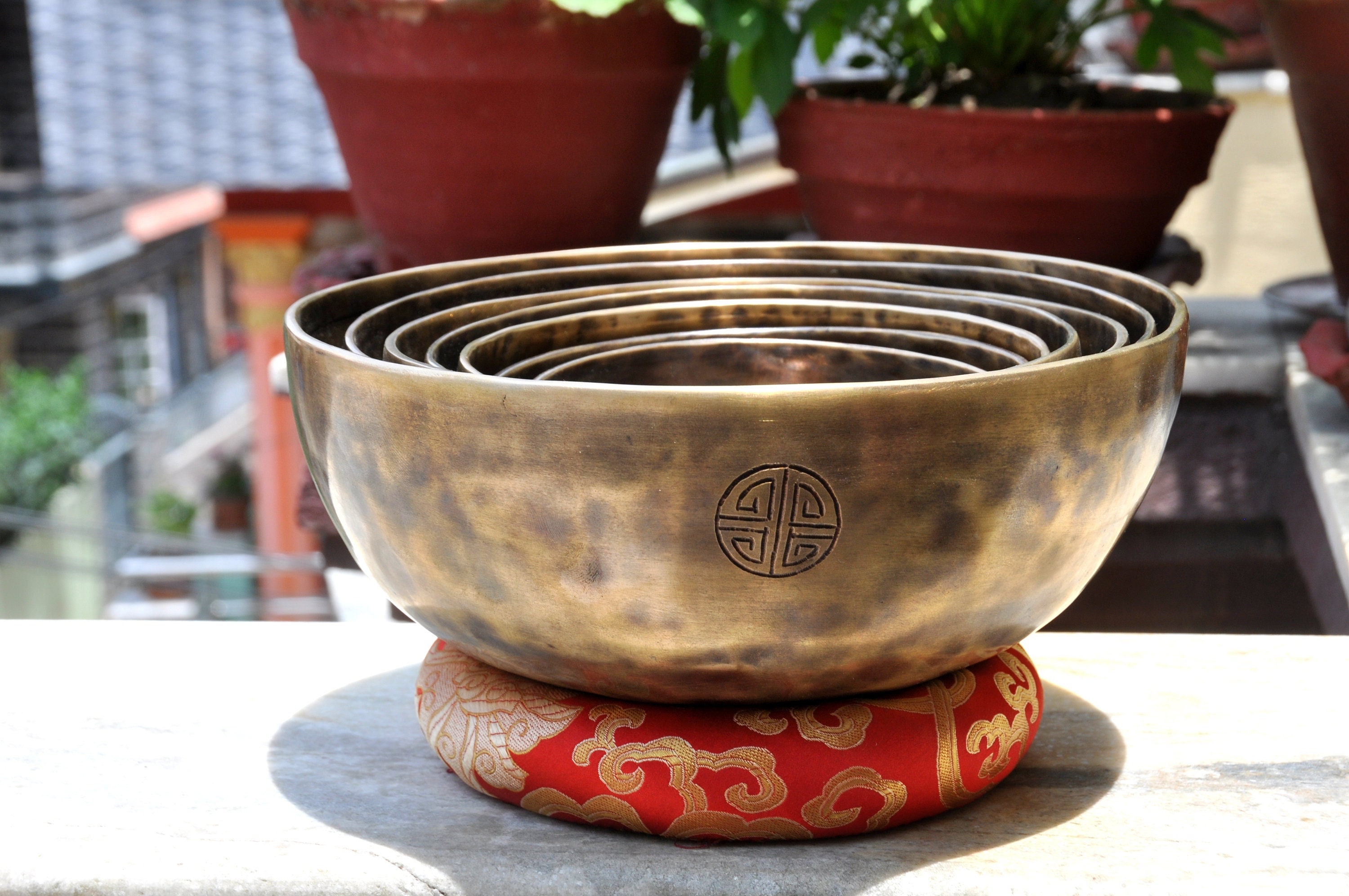 Professionally Tuned Full Moon Singing Bowl Setfull Moon Etsy