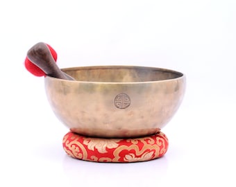 Full moon singing bowl-Tibetan singing bowl-Chakra Healing Meditation bowl-Moon Energy Chakra healing singing bowl-Blessed singing bowl