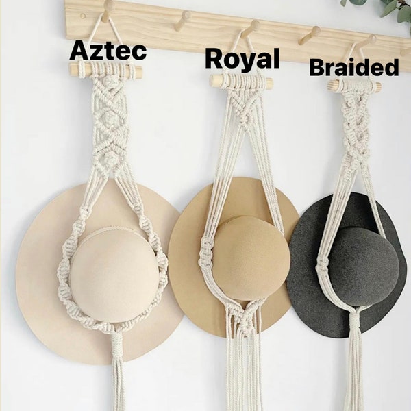 Macrame Hat Hanger Etsy Australia