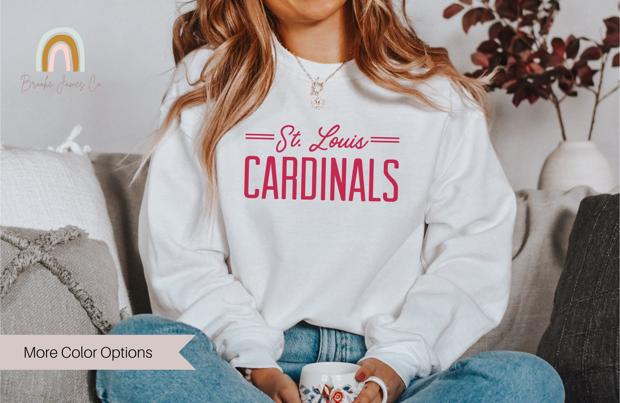 St. Louis Cardinals Sweatshirt STL St. Louis Baseball 