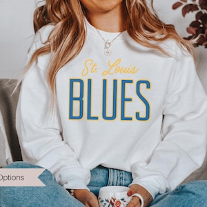 St. Louis Blues Sweatshirt mit Rundhalsausschnitt - Hockey - Missouri