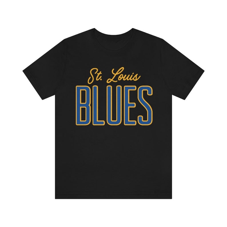 St. Louis Blues Shirt STL Go Blues Hockey - Etsy
