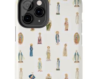 Marian Phone Case, Catholic Phone Case, iPhone case, Samsung case, Christian phone case, Catholic Gift Her Him, Christmas Gift Catholic