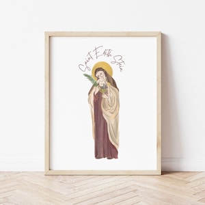 Saint Edith Stein Print Catholic Wall Art