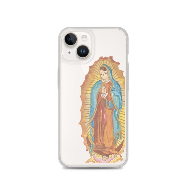 Estuche para teléfono católico Our Lady Guadalupe Clear Case para iPhone®