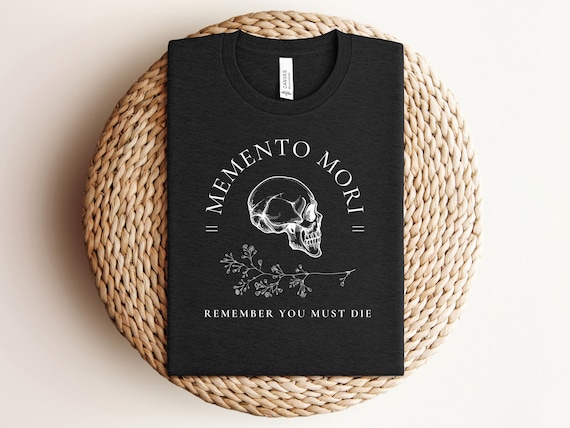 Memento Mori Catholic tshirt Unisex t-shirt tee Halloween