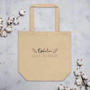 Personalisierte benutzerdefinierte Name Mass Tote Bag für Kinder Katholische Kinder Geschenk Mass Activity Bag