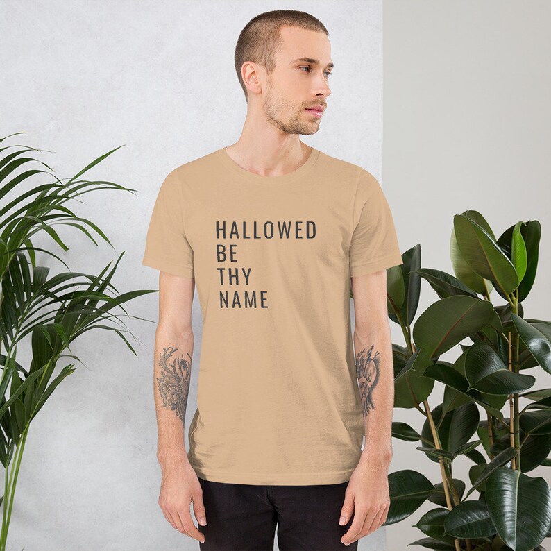 Catholic t-shirt Hallowed Be Thy Name Unisex t-shirt tee