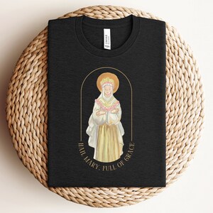 Catholic Shirt Hail Mary Unisex T-shirt Tee