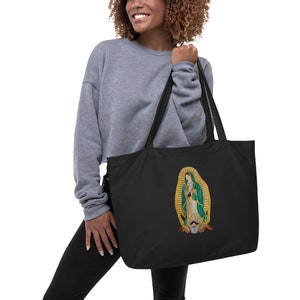 Nuestra Señora de Guadalupe Tote Bag Católico Cristiano
