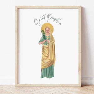 Saint Perpetua Druck Wand Kunst Katholisch