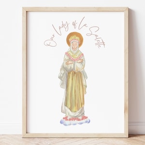 Our Lady of La Salette Print Wall Art