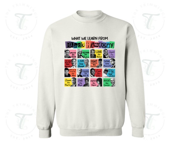 Black History T-Shirt: Empowerment BHM Unisex Crewneck