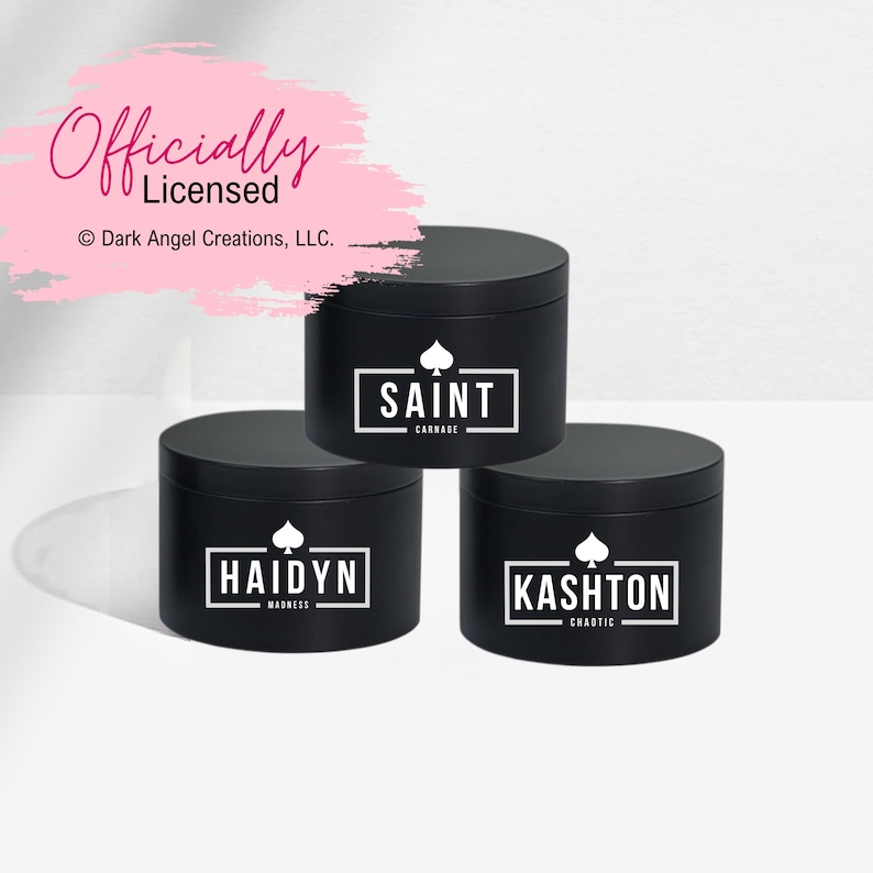 Officially Licensed Spade Brothers Candle Collection– The Ritual Inspired | Shantel Tessier Dark Romance Candle | Possessive Alpha Vibes | S SPADE COLLECTION