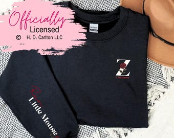 Officially Licensed - Run Little Mouse Sweatshirt, Dark Romance Sweatshirt, Book Lover Gift, Rose Sweatshirt, Haunting Adeline Sweatshirt