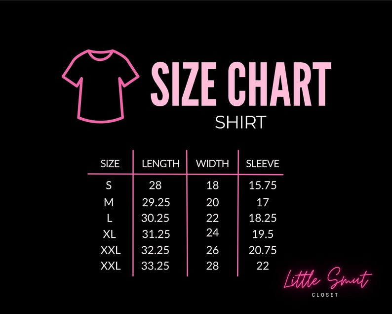 以下が含まれることがあります： インチで測定したシャツのサイズチャート。チャートには、S、M、L、XL、XXL、XXXLのサイズと、それに対応する長さ、幅、袖の長さの測定値が表示されています。