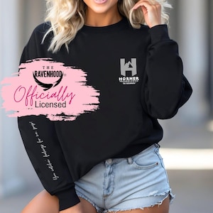 Official Licensed Ravenhood Series Sweater - Kate Stewart - Horner Tech, King Automotive Logo, Ravenhood Wing Tattoo, Rainy Days Quote -