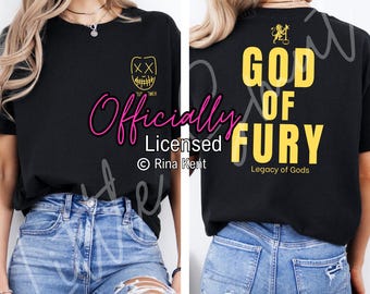 Officially Licensed Rina Kent God Of Fury Shirt