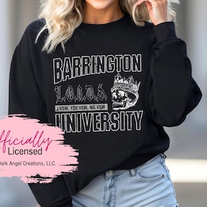 Officially Licensed Barrington University L.O.R.D. Sweatshirt Shantel Tessier