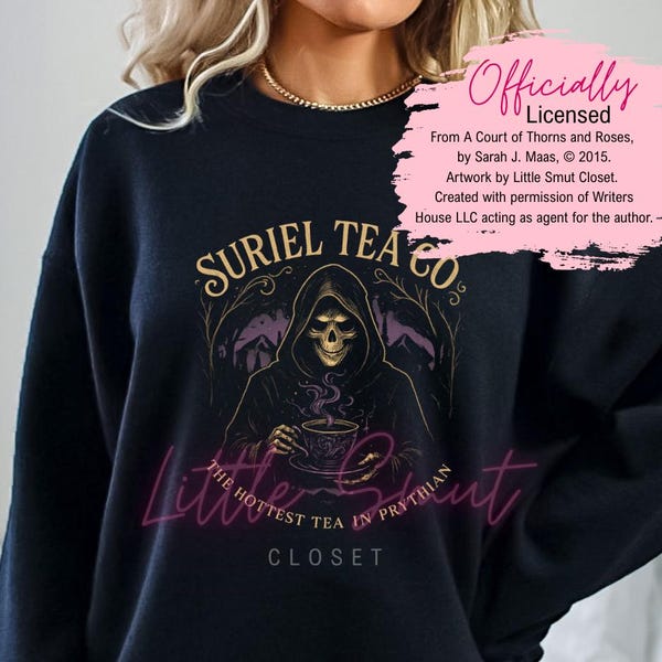 Sudadera oficial de Suriel Tea Co.