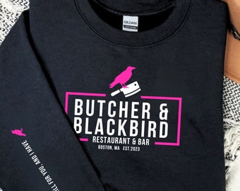 Butcher and Blackbird, Weaver Inspired, Smut Gift, Book Sweatshirt,  Dark Romance, Morally Grey, Romantasy, Bookish merch, Booktok Merch